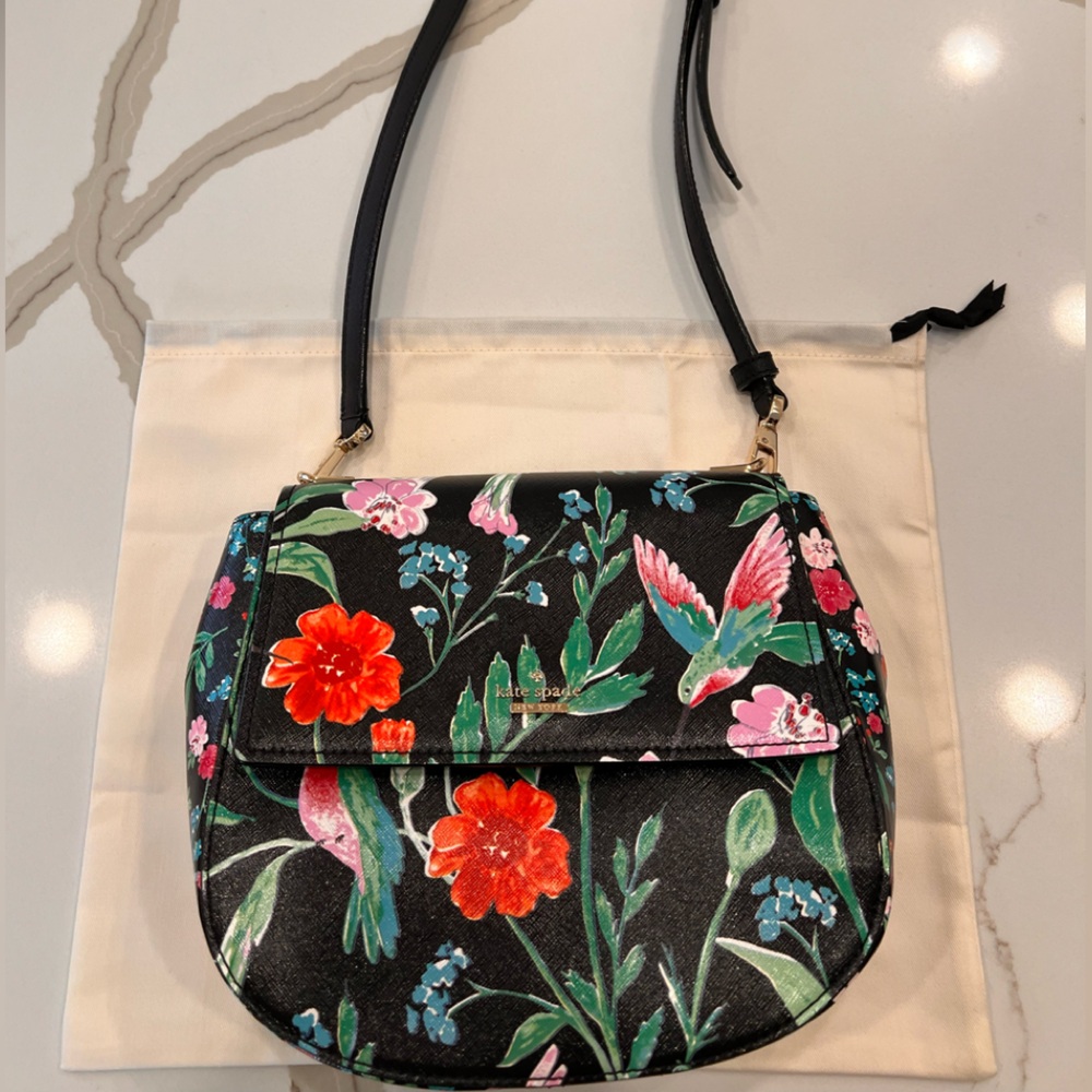 EUC Kate Spade Cameron Street Jardin Byrdie Multi-Color Leather Crossbody Bag - Picture 2 of 13